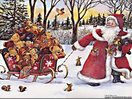  Happy Christmas Santa Claus kay Sath