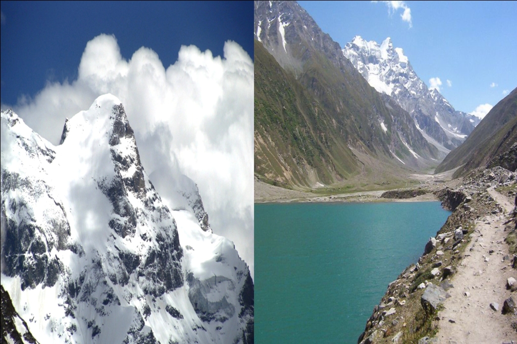 Natural Beauty Malika Parbat in  Kaghan Valley, Pakistan   پاکستان میں قدرتی خوبصورتی ملکہ پربت 