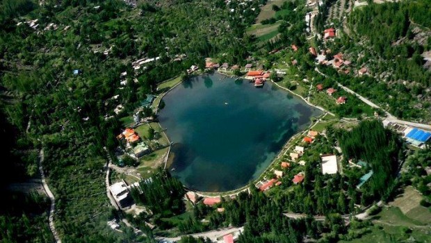 Blue Heart Kachura lake at Shangrila resorts , Skardu – Pakistan........!!!
