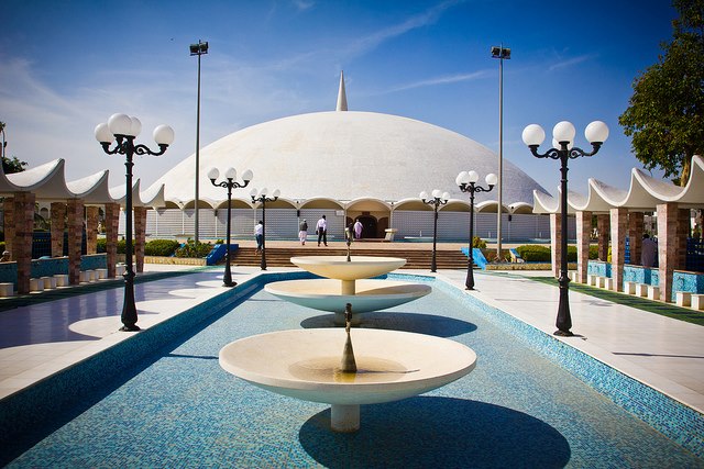 Masjid-e-Tooba — in Karachi.