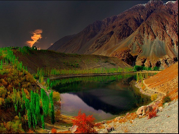 Natural Beauty Of Pakistan.........!!!Phandar lake , Phandar Valley, Ghizar, PAKISTAN