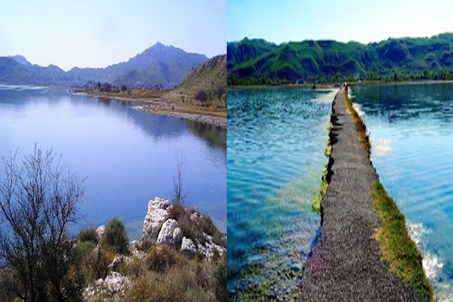  جھیل، خوشاب پاکستان  Uchali