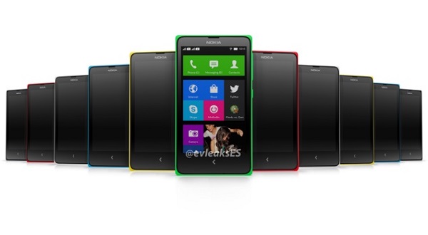 Android-Running Nokia Normandy Poses for the Camera