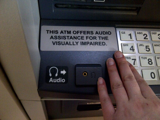 ATM Solutions for the Visually Impaired