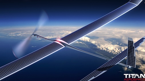 Facebook eyes solar-powered drone company