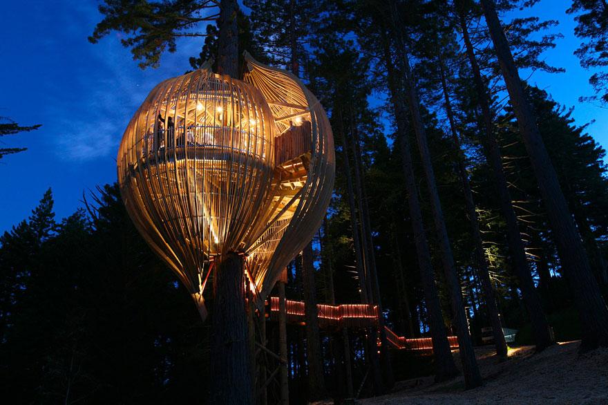 Yellow Treehouse Restaurant In Auckland, New Zealand.....!!!! 