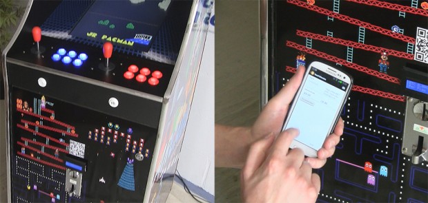 BitCoin operated Arcade Mixes Future And Past Together