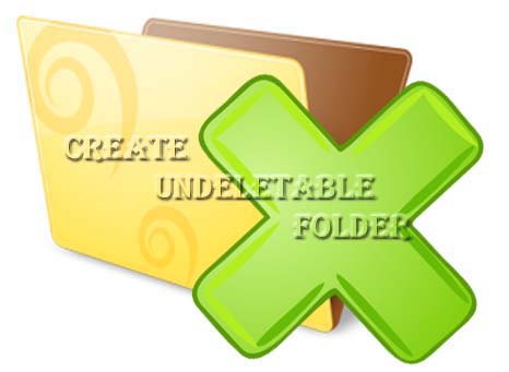 Make Undeletable or Unrenamable Folders