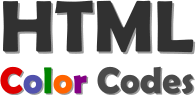 HTML Color Codes Theory...!!!