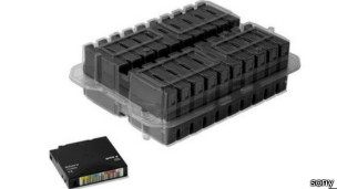 Sony has broken the record of the data storage