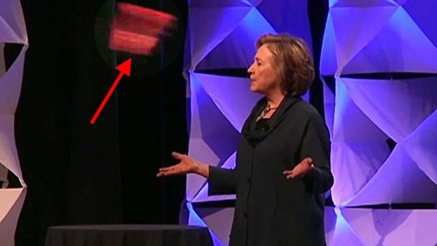 Woman Throws Shoe at Hillary Clinton During Speech in Las Vegas