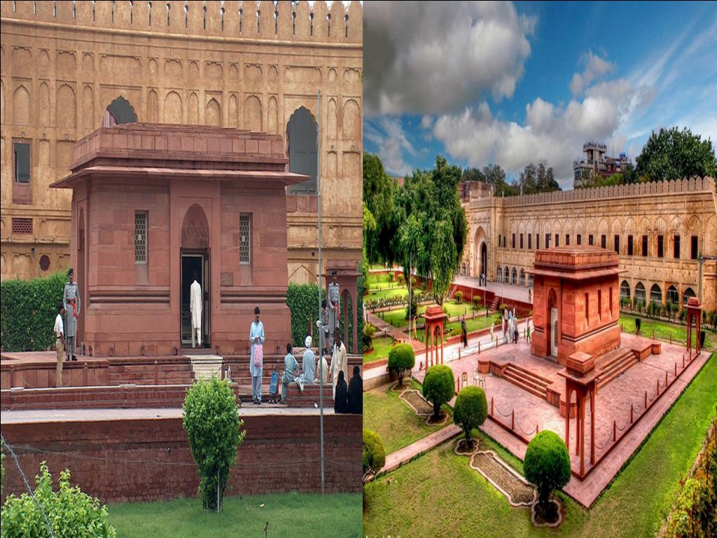 Tomb of Alama Muhammad Iqbal Lahore      علامہ محمد اقبال کی قبر